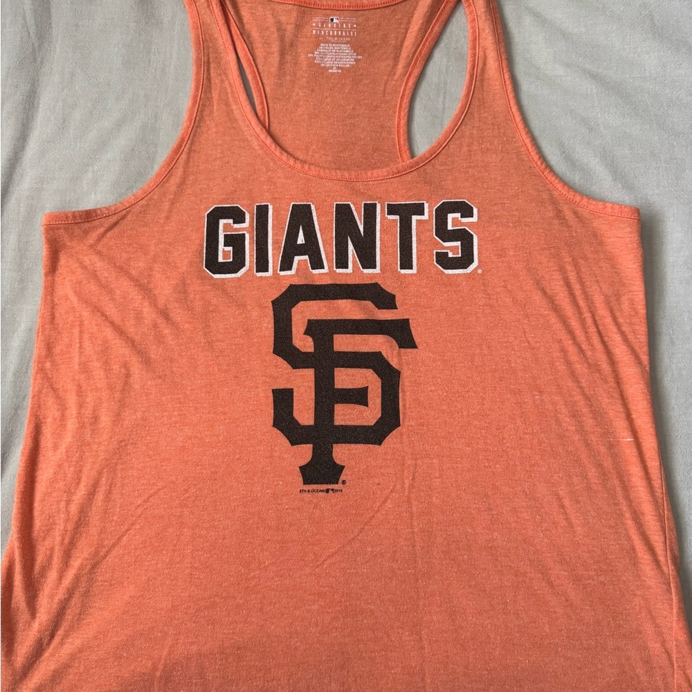 SF Giants Orange Tank Top